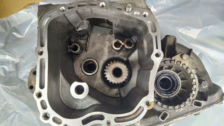 Problema na caixa de velocidades